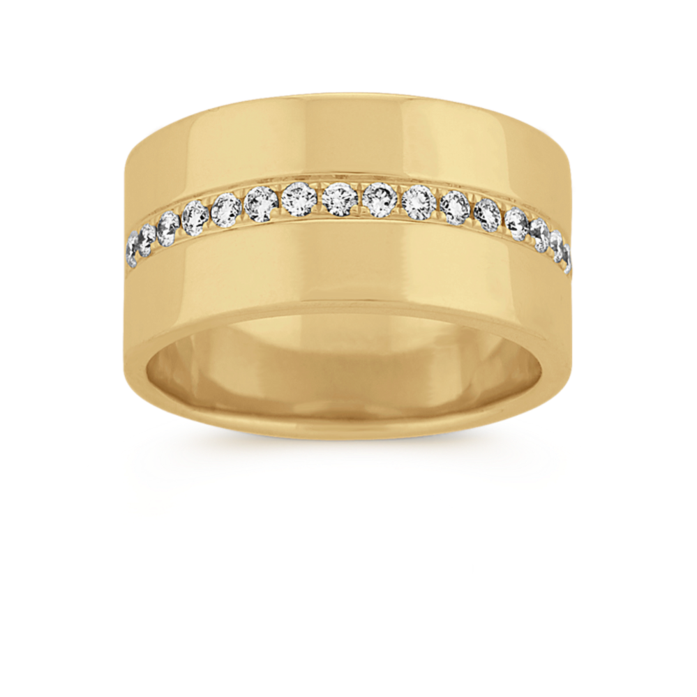 Daybreak Diamond Ring in 14K Yellow Gold