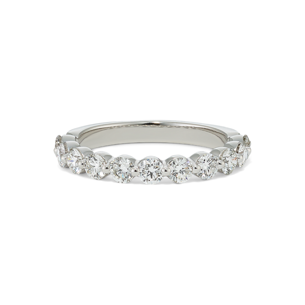 Terra 1 tcw Diamond Band in Platinum