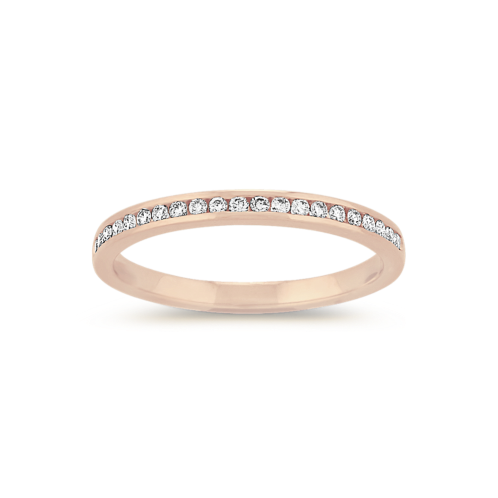 Channel-Set Diamond Band