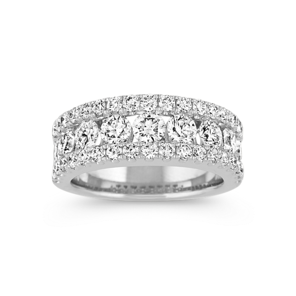 Scala Triple Row 2.20 tcw Diamond Band