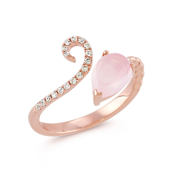 Resultado de imagen para pink quartz ring