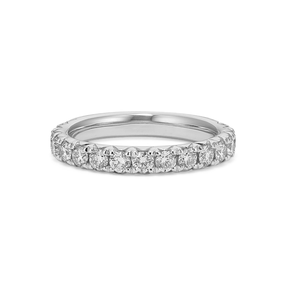 Chantal 0.95 tcw Diamond Pave Band in Platinum