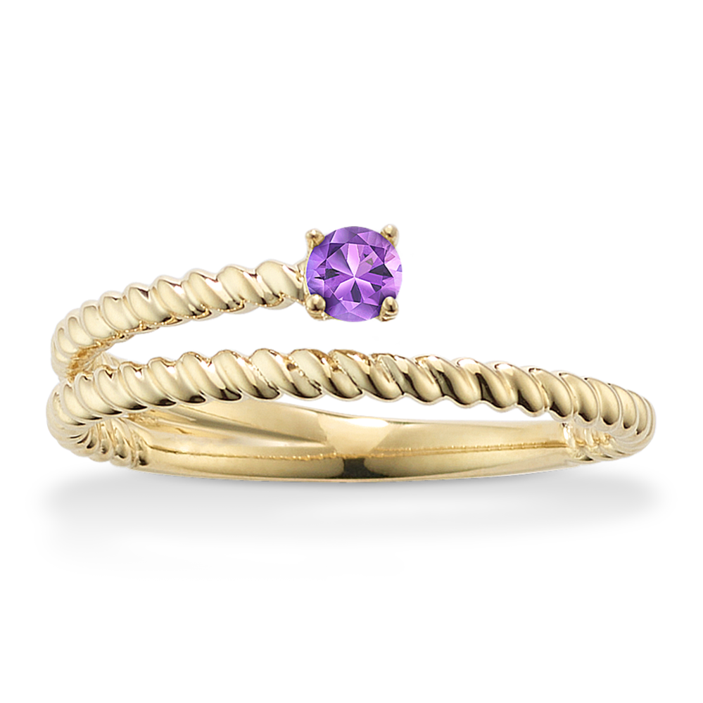 Pick-Your-Gem Coil Ring