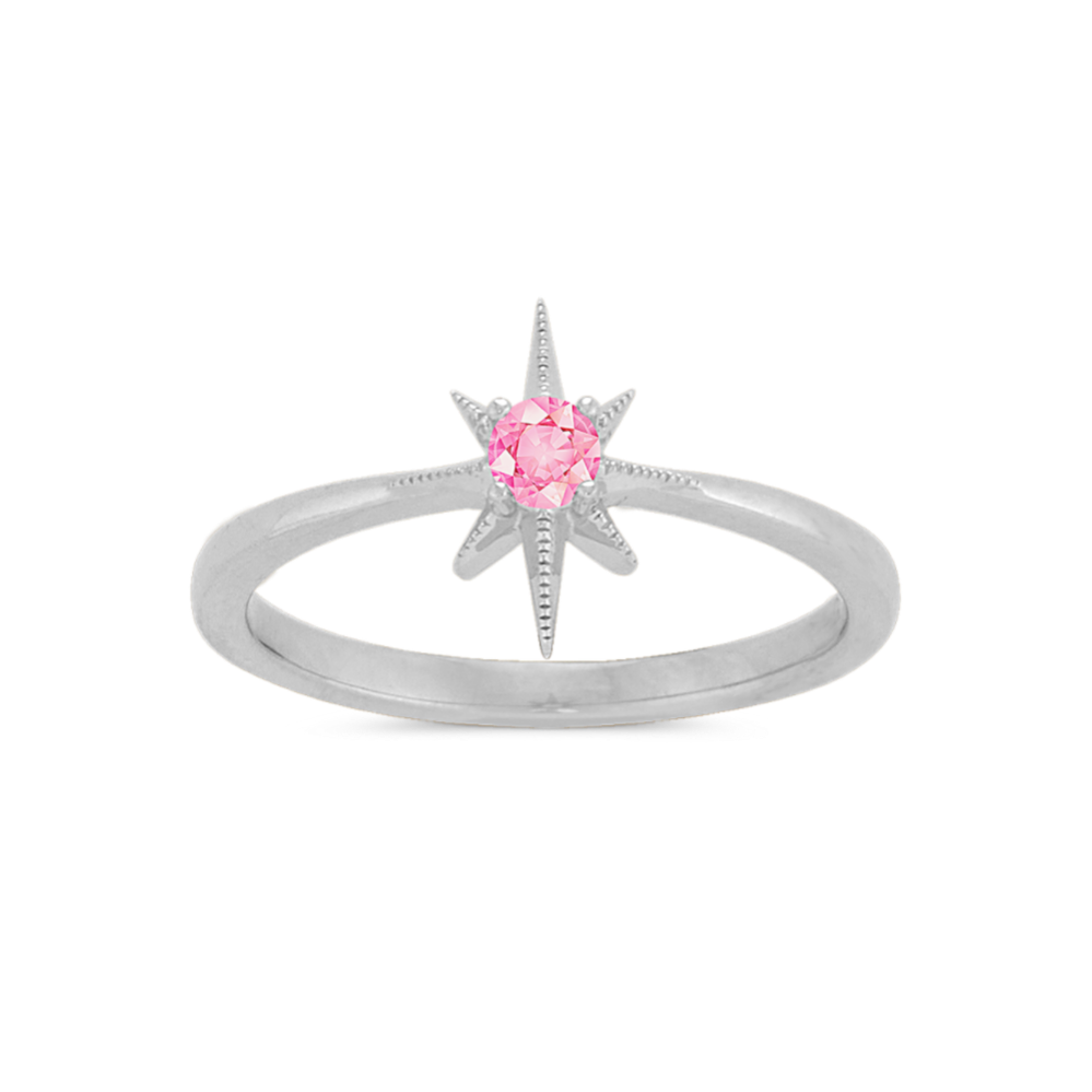 Pick-Your-Gem Star Ring in 14K White Gold