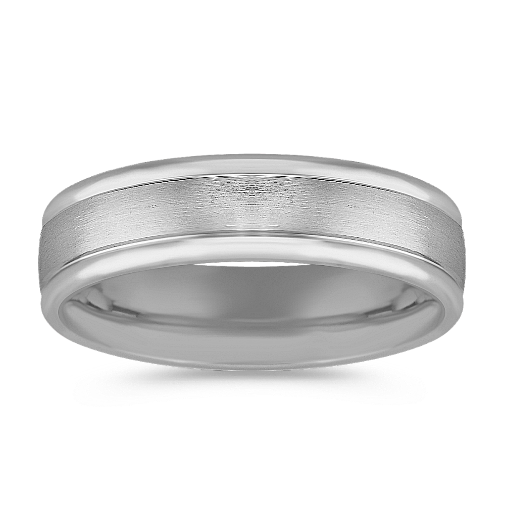 Platinum Comfort Fit Ring (6mm)
