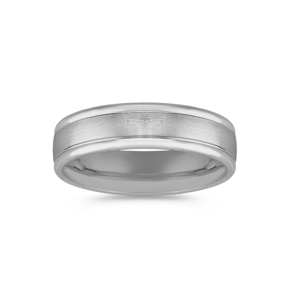 Platinum Comfort Fit Ring (6mm)