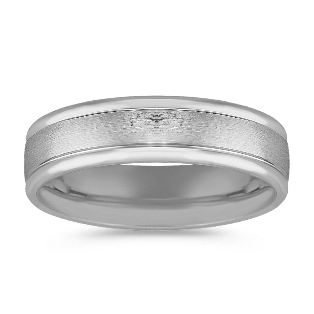 Platinum Comfort Fit Ring (6mm)