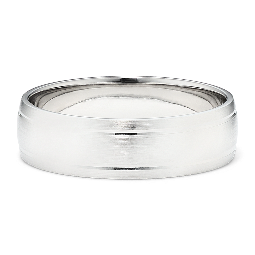 Caden Platinum Band (6mm)