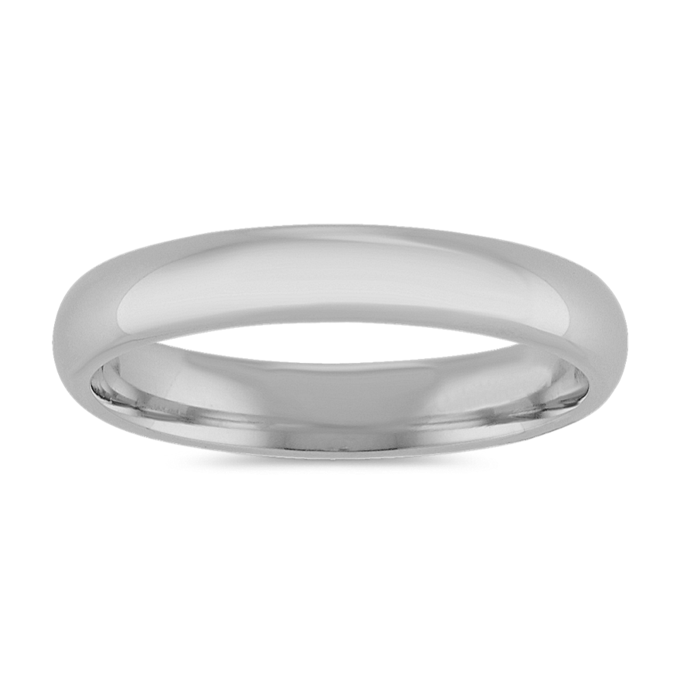 Comfort Fit Platinum Band (4mm)