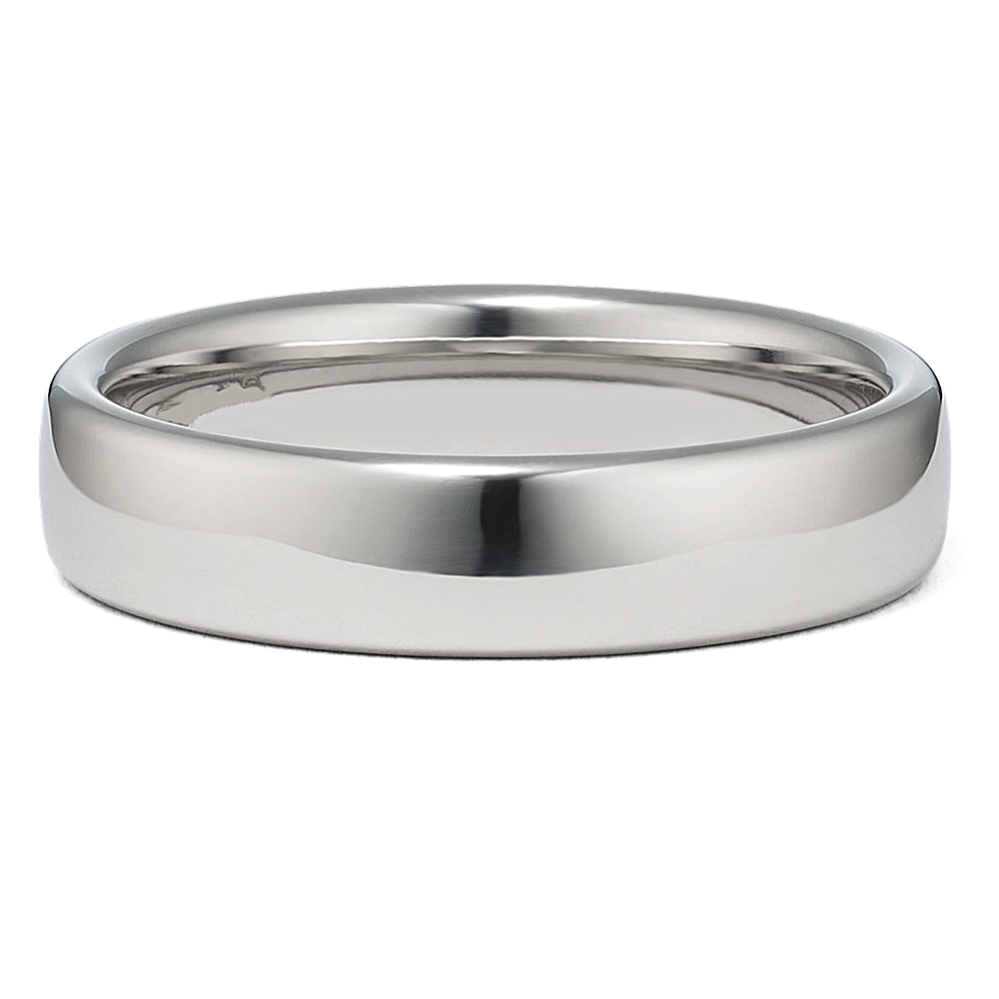 Platinum Comfort Fit Wedding Band (5.5mm)