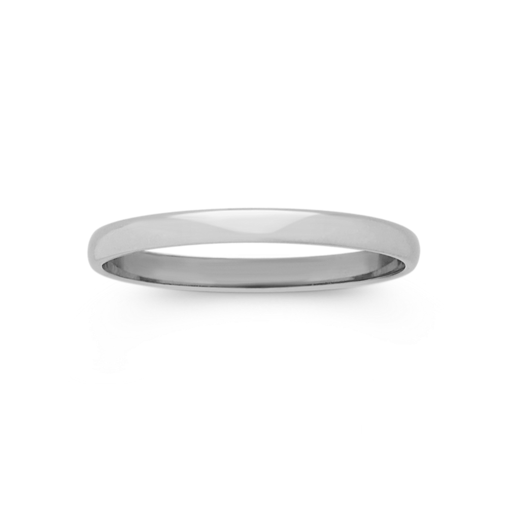 Classic Platinum Band (2mm)