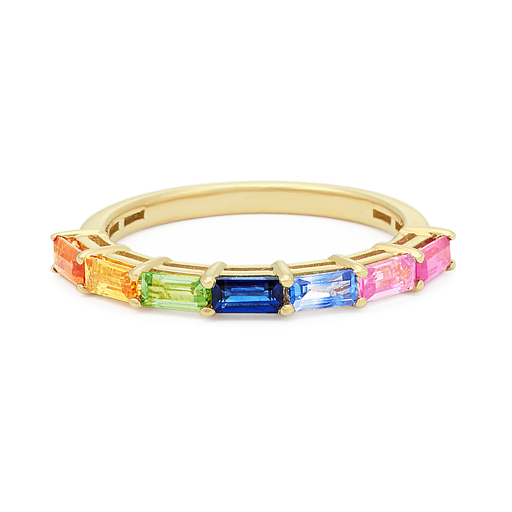 Rainbow Sapphire Ring | Shane Co.