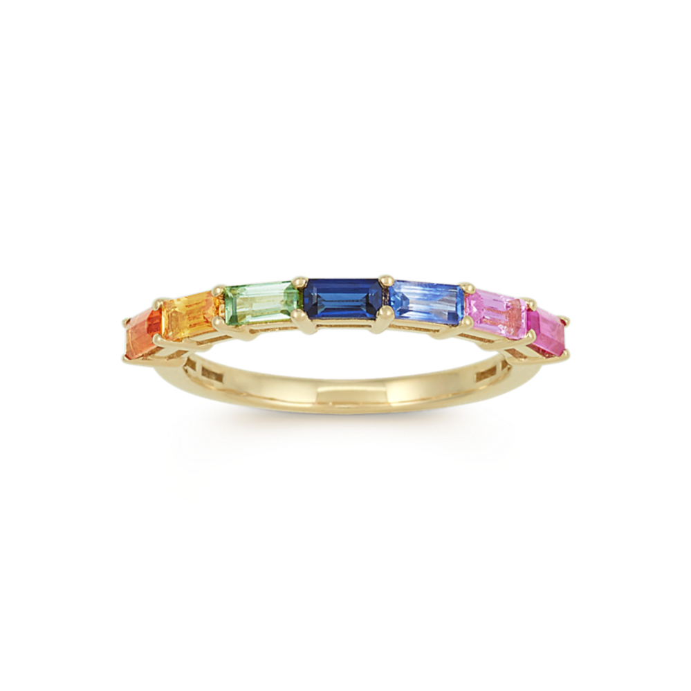 Rainbow Sapphire Ring