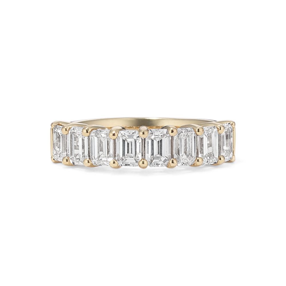Emerald Cut 1.95 tcw Diamond Band
