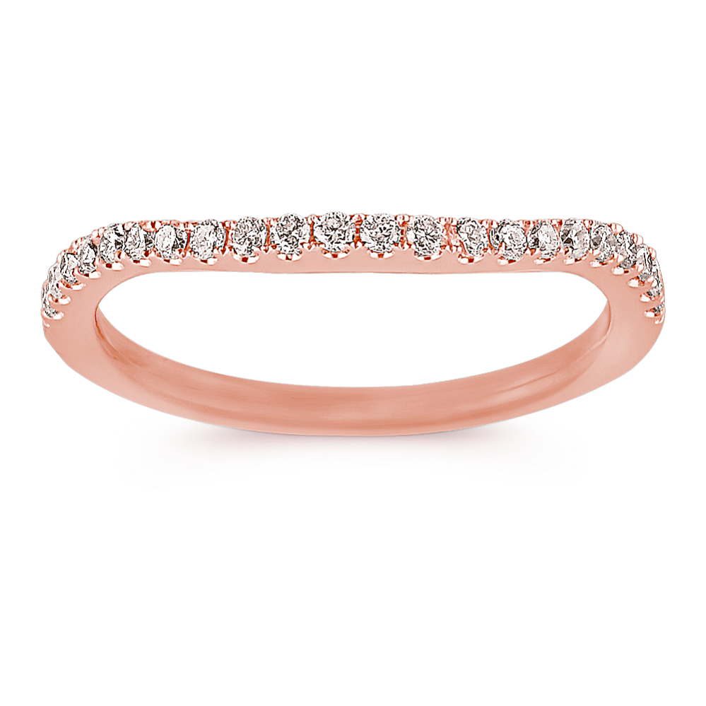 Asteria Pave Contour Band