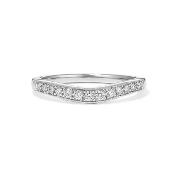 Alenka Diamond Contour Band