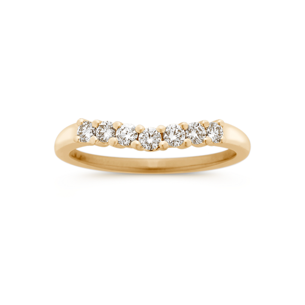 Hailey Diamond Contour Band