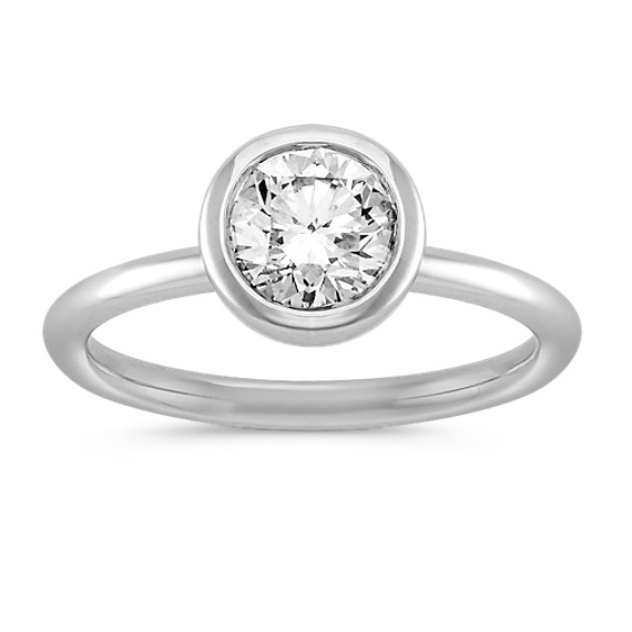 bezel engagement ring