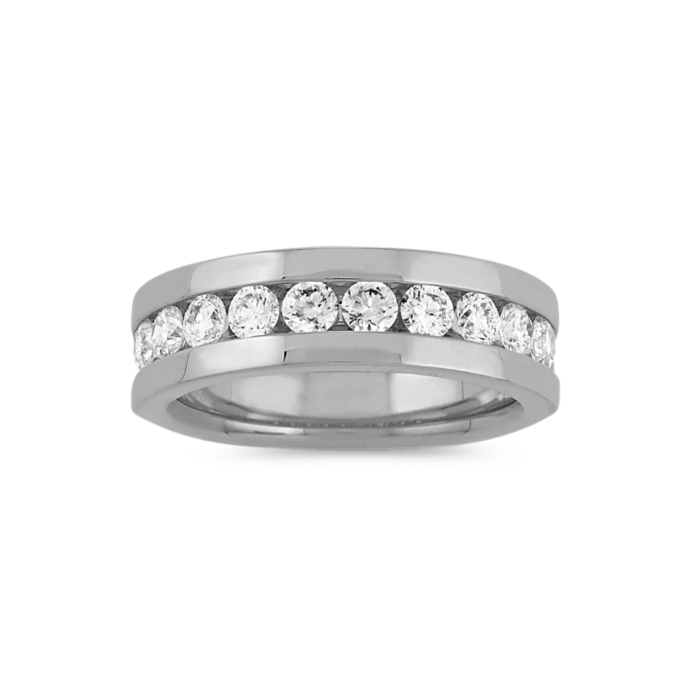 Beck 14K Gold 1.45 tcw Diamond Band (7mm)