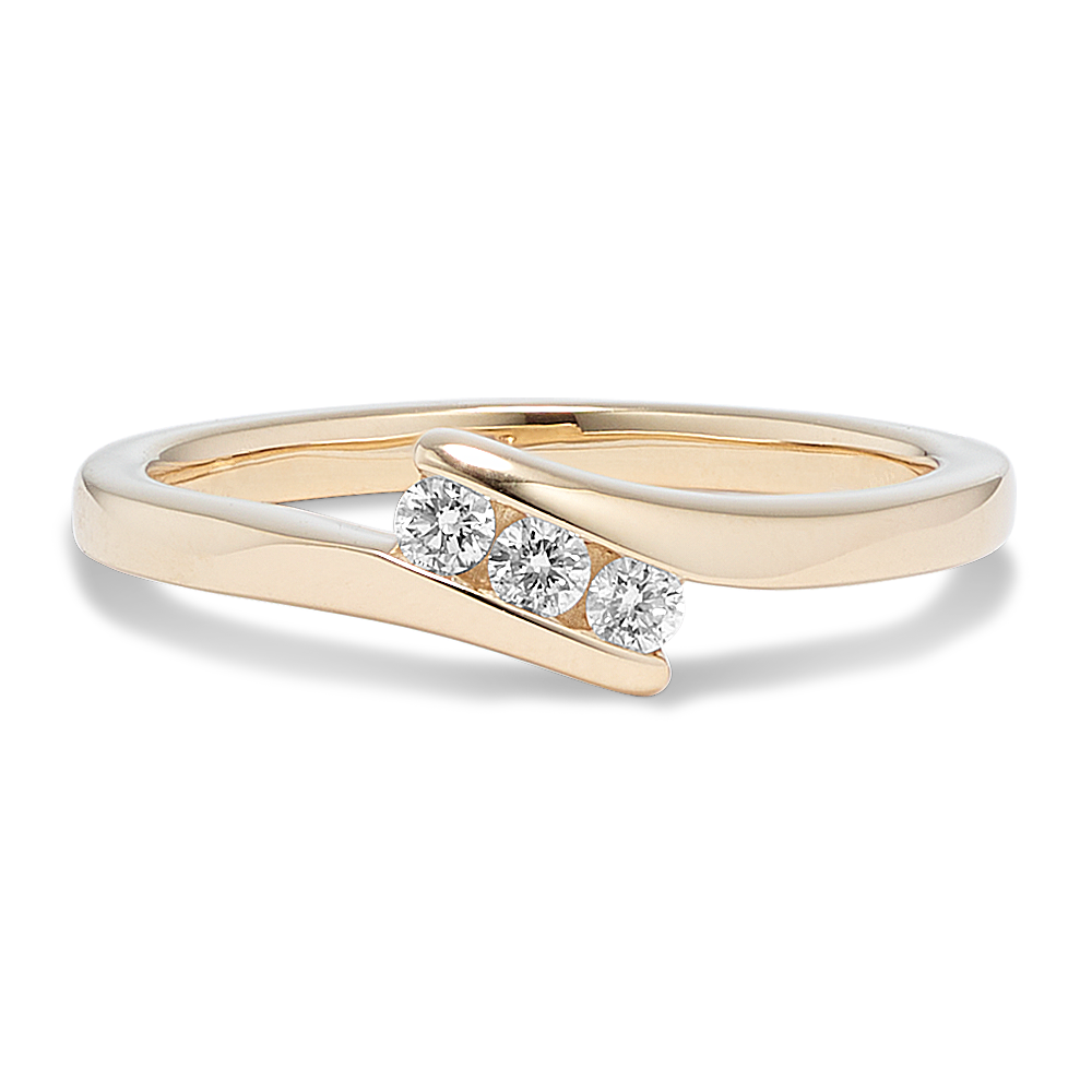 Terzetto Three-Stone Diamond Ring