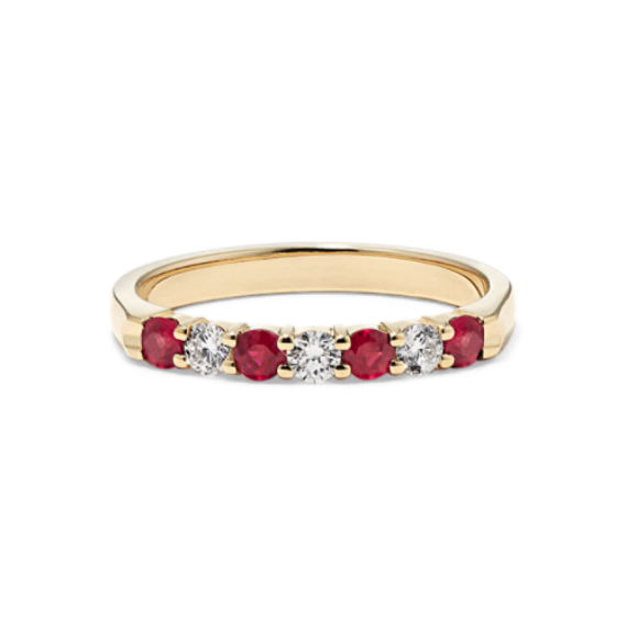 Ruby & Diamond Band