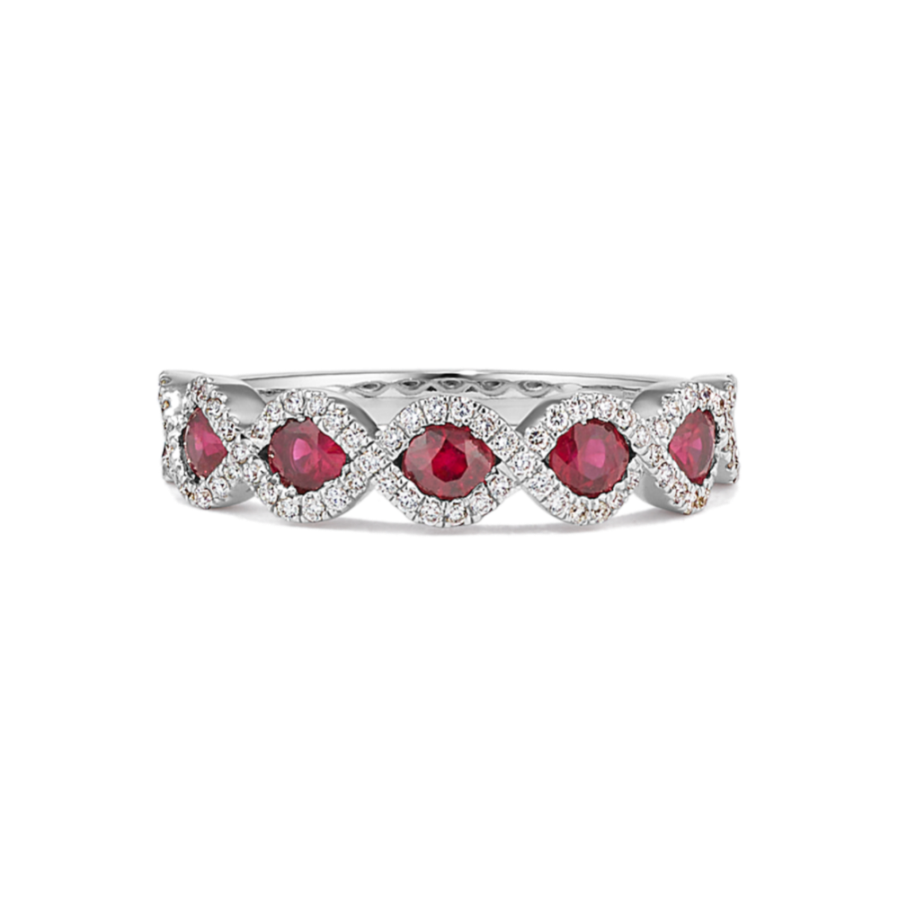 Infinity ruby store ring