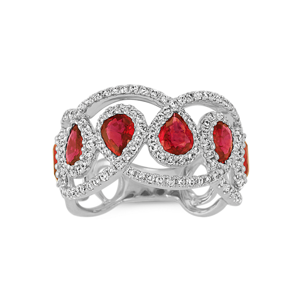 Ruby and Diamond Ring | Shane Co.