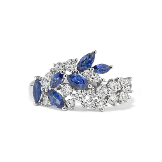 Monet Sapphire & Diamond Ring