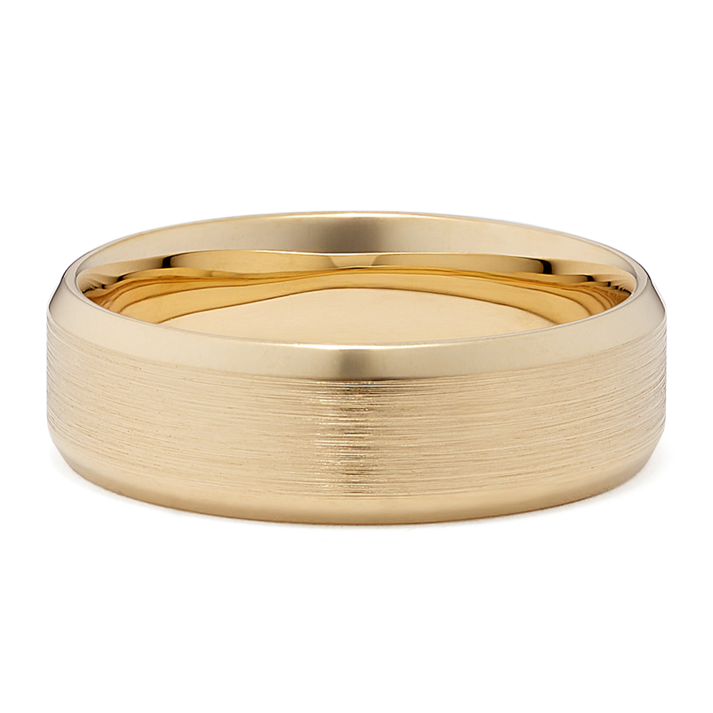 Declan 14K Yellow Gold Band (7mm)