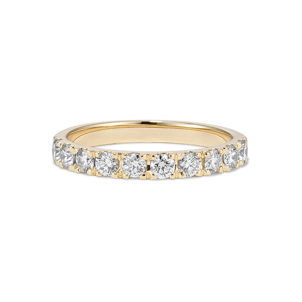Scout Natural Diamond Wedding Band in 14k Yellow Gold