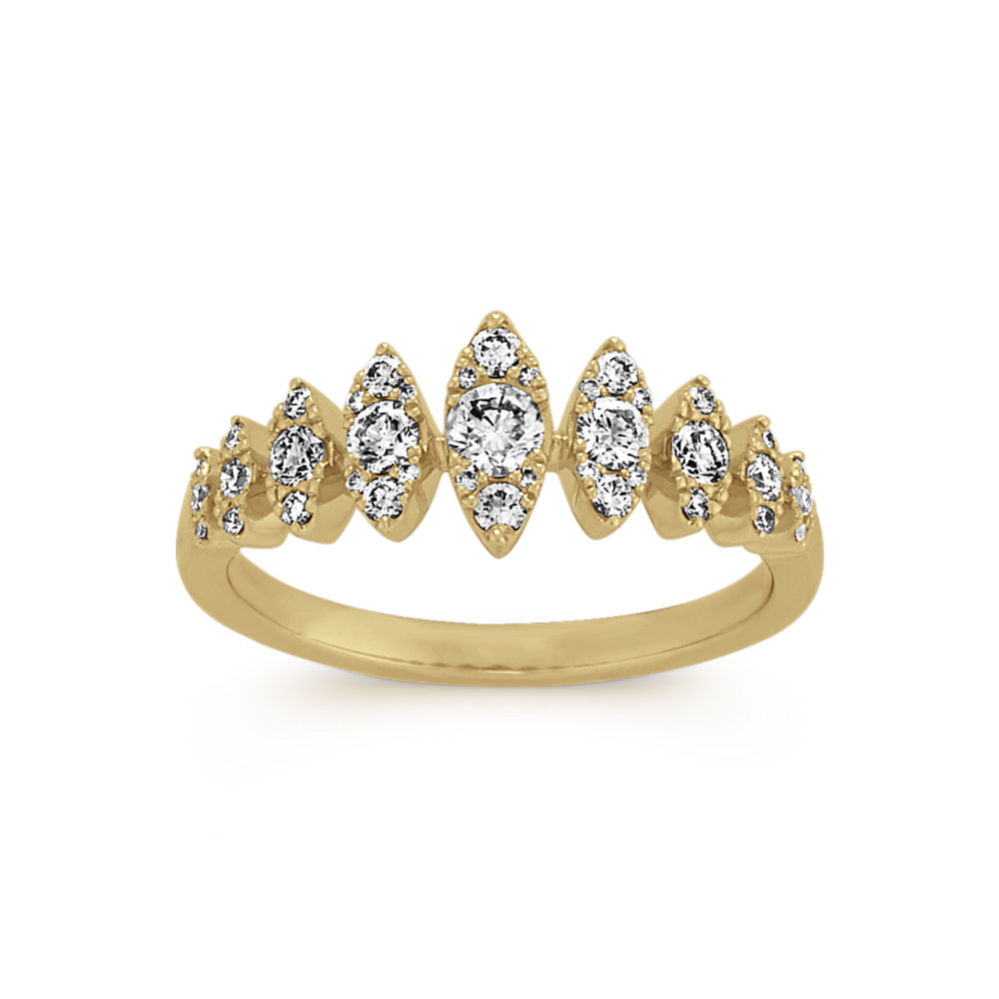 Serenade Diamond Cluster Ring