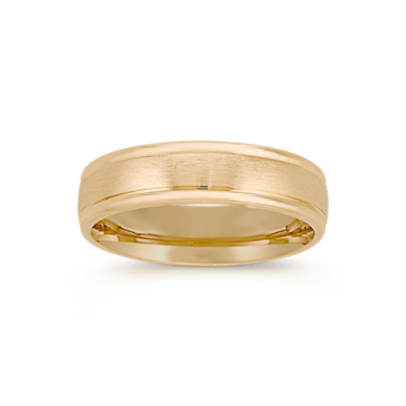 Sinclair 14K Yellow Gold Band (6mm)