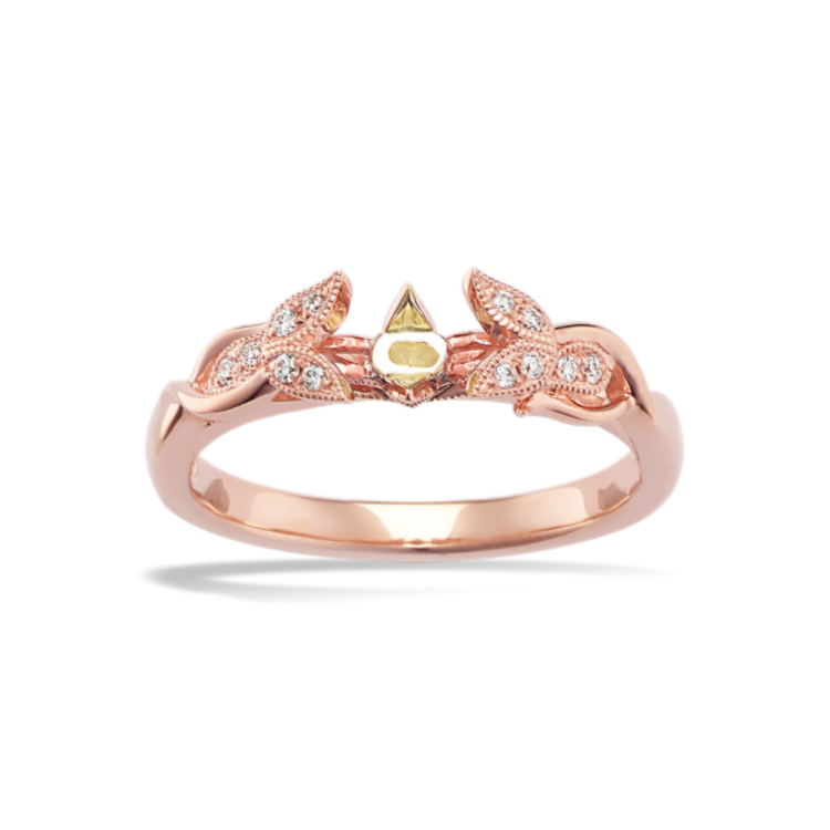 1.54 ct. Lab-Grown Diamond Engagement Ring in Rose Gold