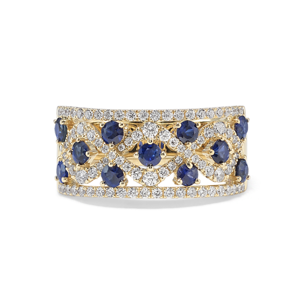 Sorrento Sapphire & Diamond Ring