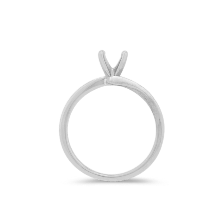 Split Ring in 14k White Gold