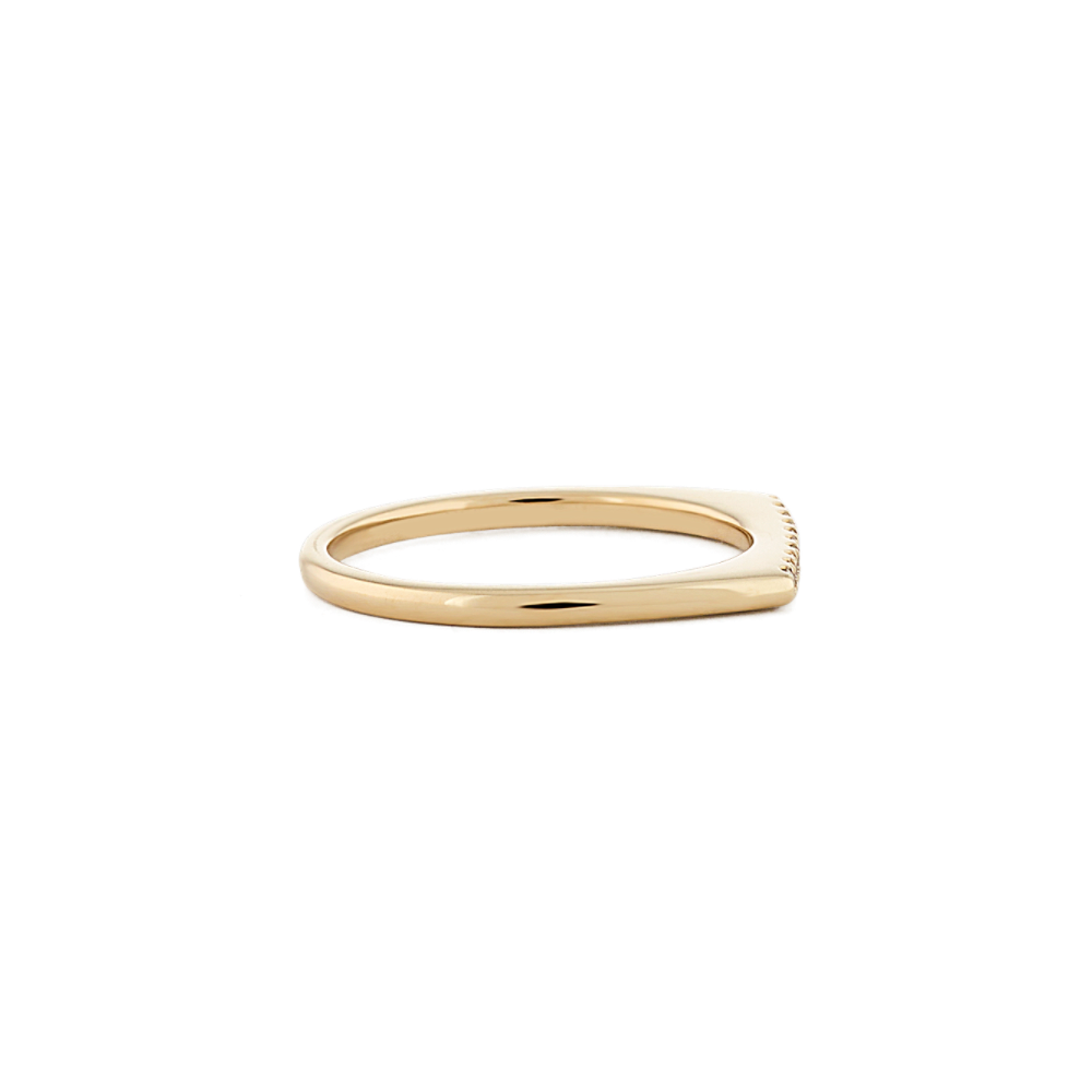 Tegan Stackable Diamond Ring in 14K Yellow Gold | Shane Co.