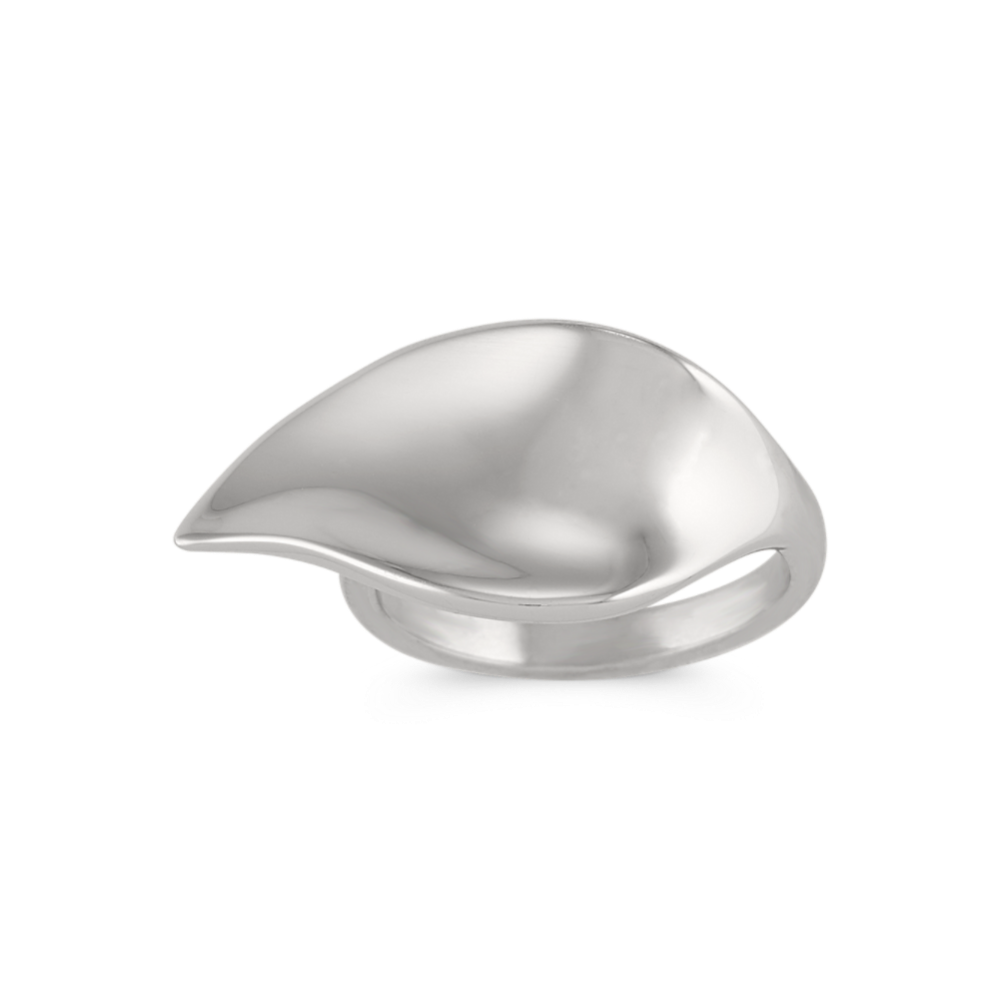 Sterling Silver Leaf Ring