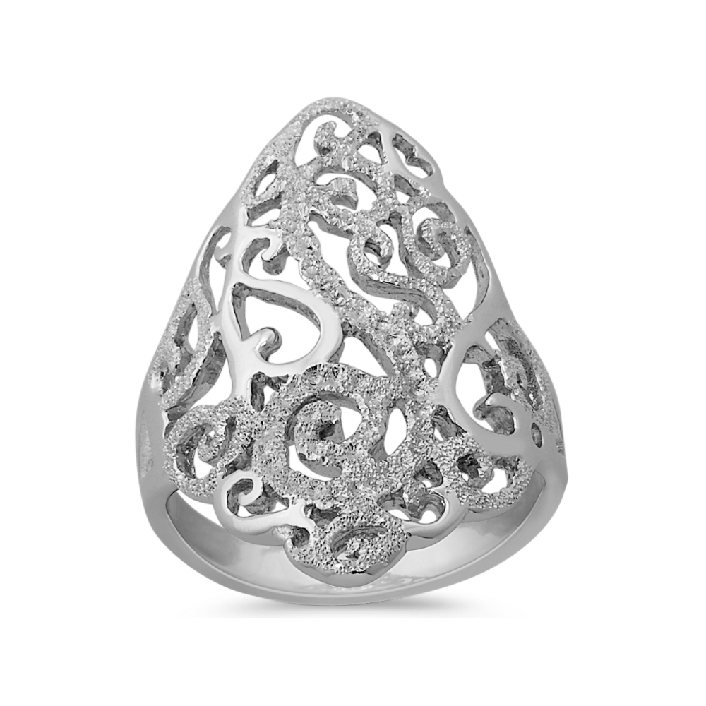 Sterling Silver Statement Ring Shane Co.