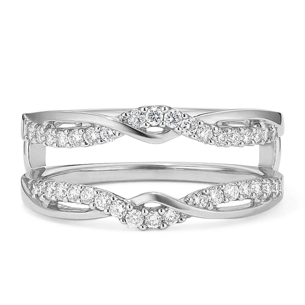 Diamond Infinity Ring Guard