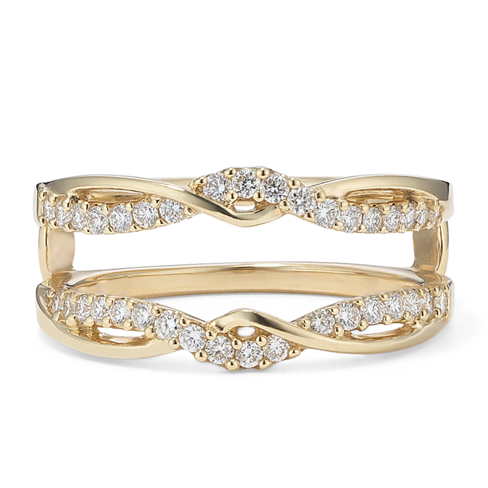 Diamond Infinity Ring Guard