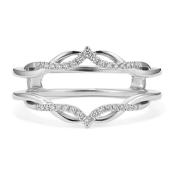 Allemande Diamond Contour Ring Guard