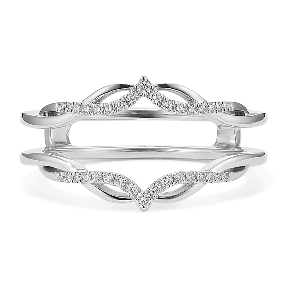 Allemande Diamond Contour Ring Guard