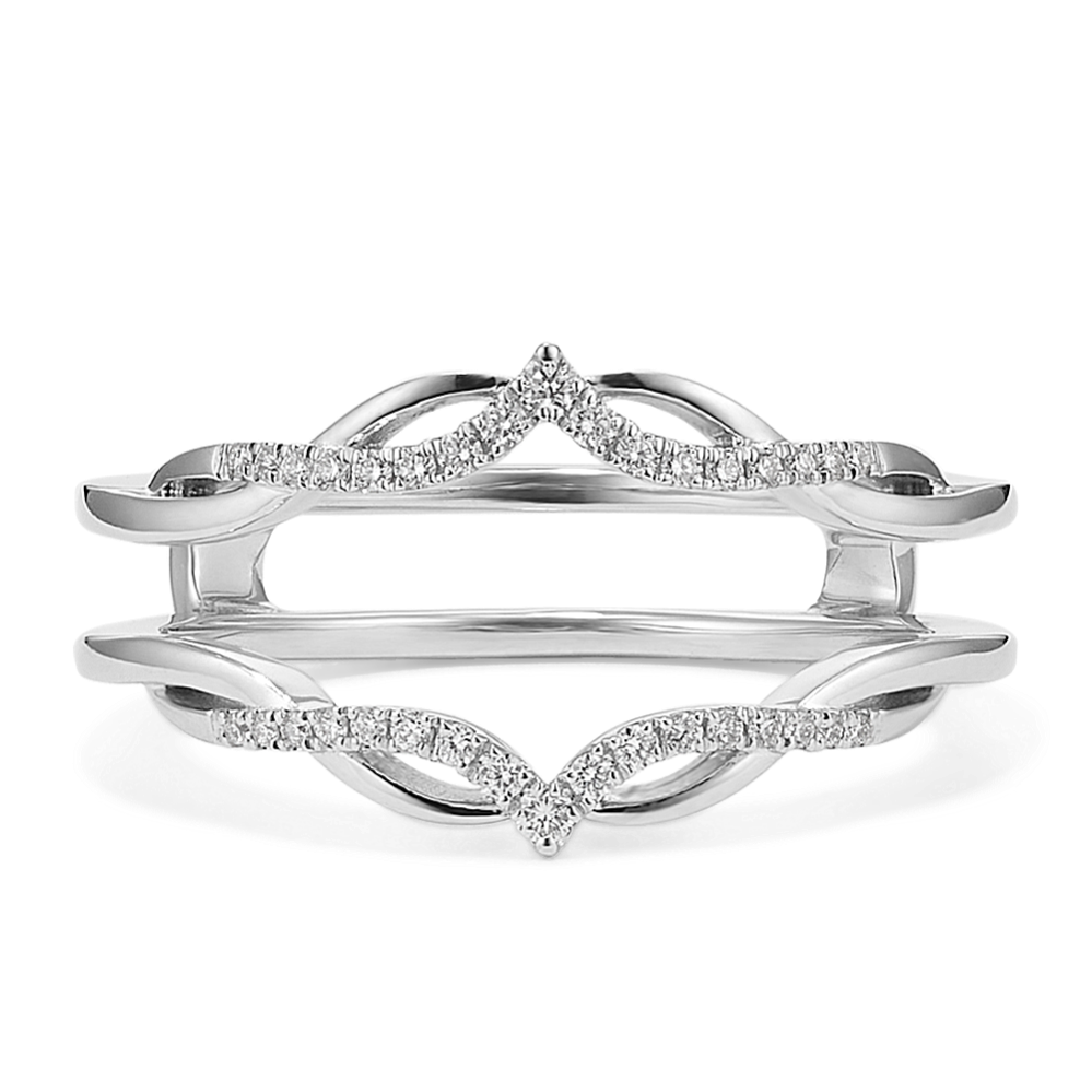 Allemande Diamond Contour Ring Guard