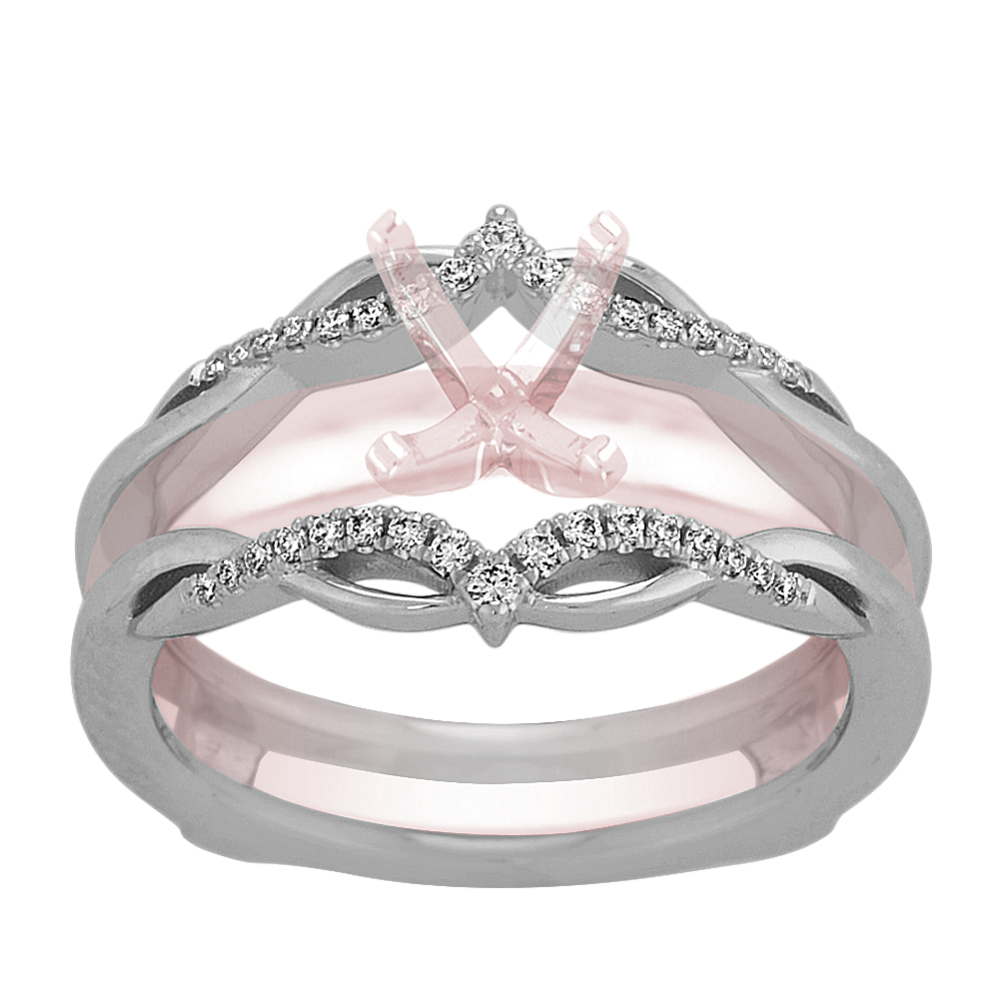 Allemande Diamond Contour Ring Guard