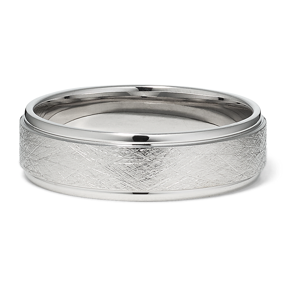 Fairbanks 14K White Gold Band (6mm)