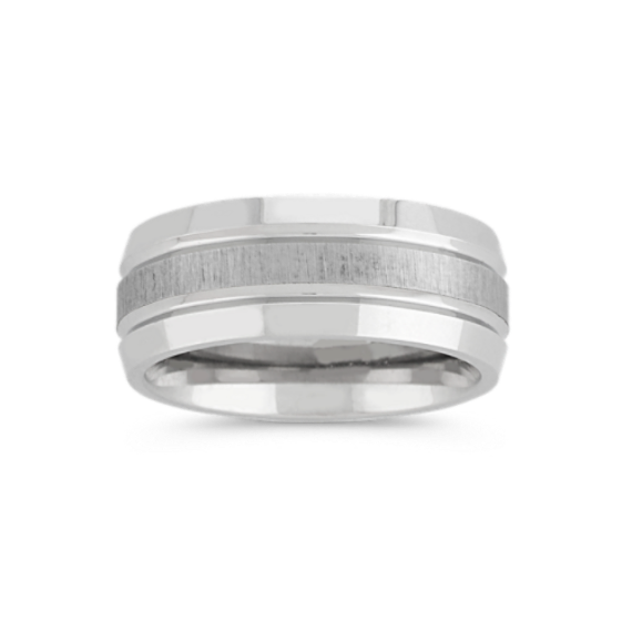 Textured Classic Cobalt Wedding Band (9mm)