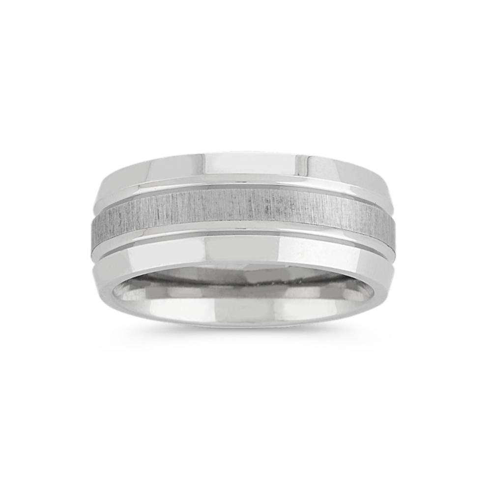 Textured Classic Cobalt Wedding Band (9mm)