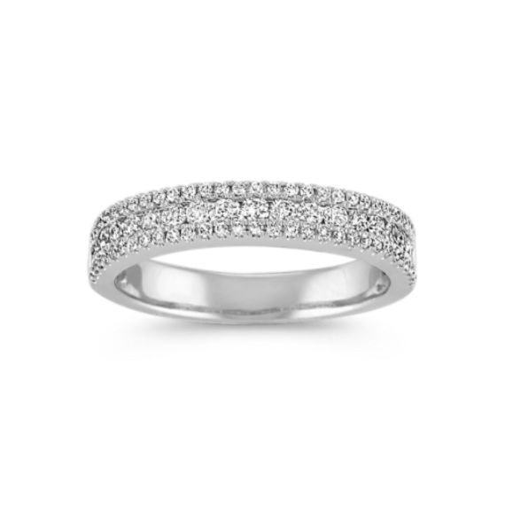 Scala Triple Row 0.55 tcw Diamond Band | Shane Co.