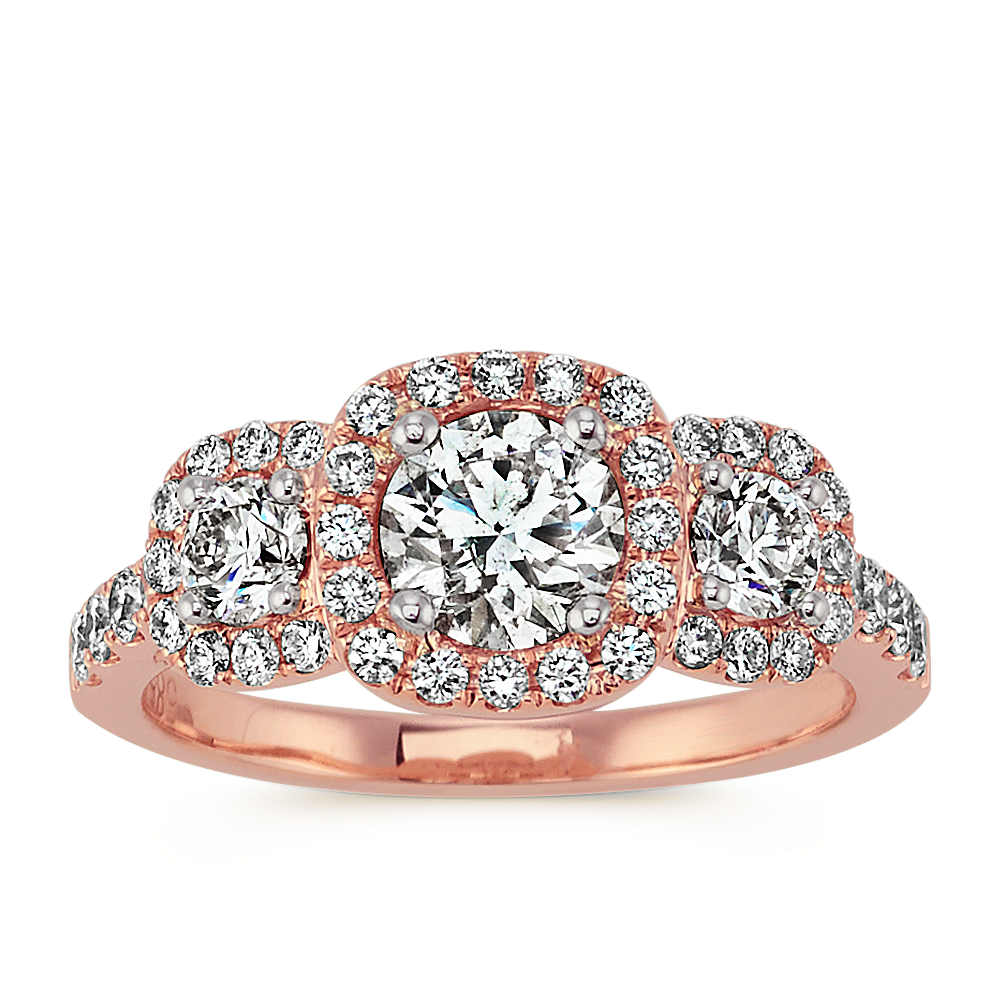 Collette 0.70 ct Diamond Engagement Ring (Round)