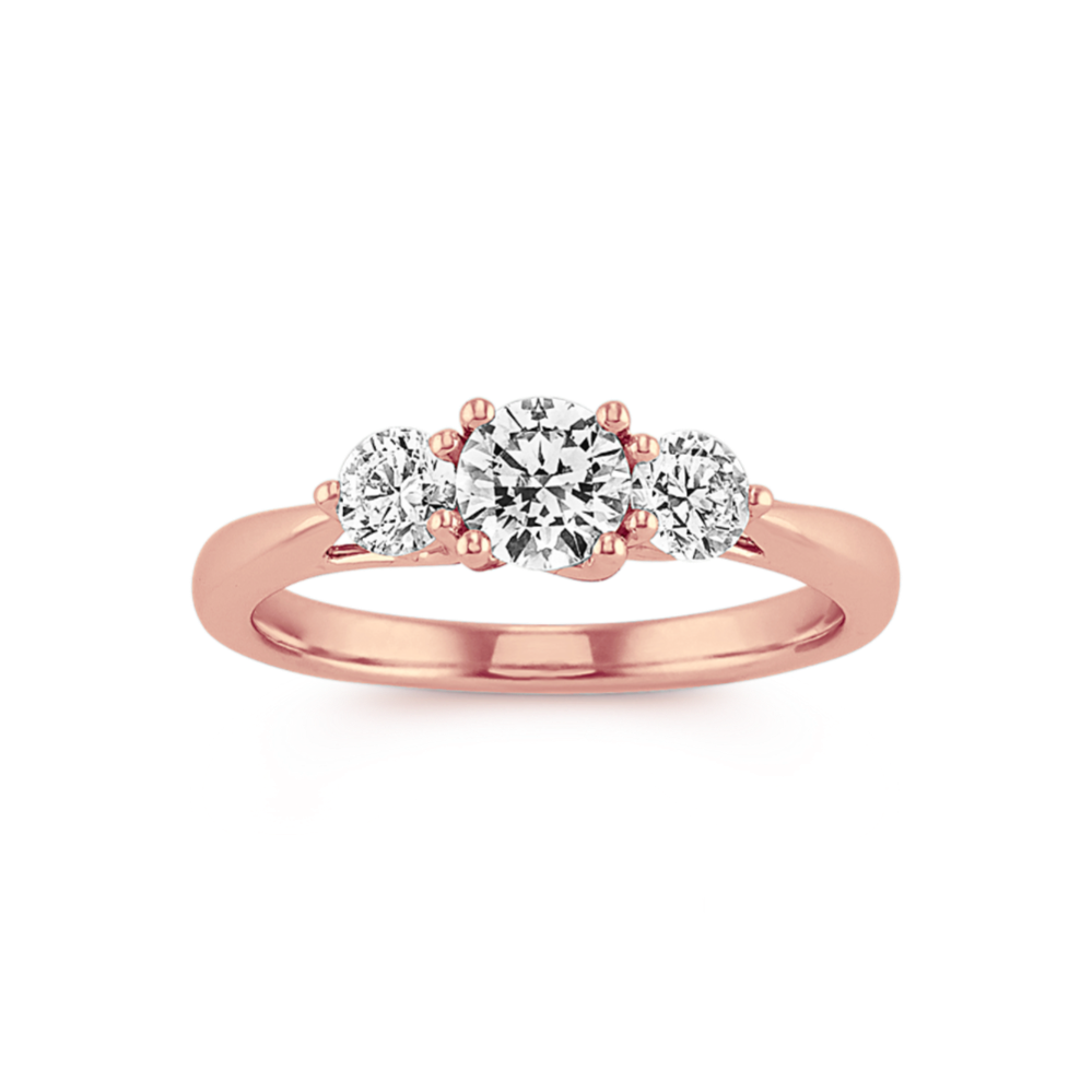 Joy Three-Stone 0.75 tcw Diamond Ring